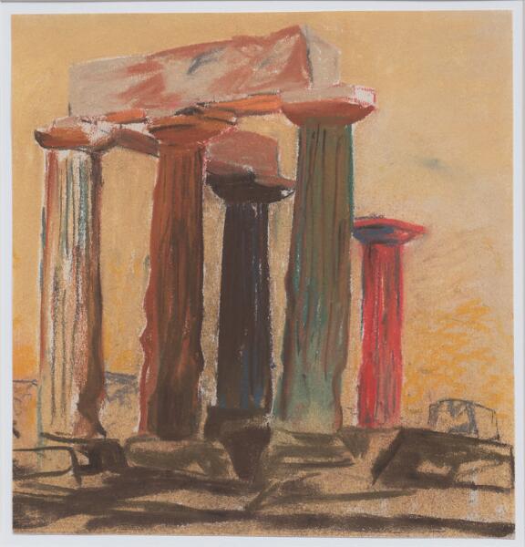 Temple of Apollo, Corinth, at Sunrise